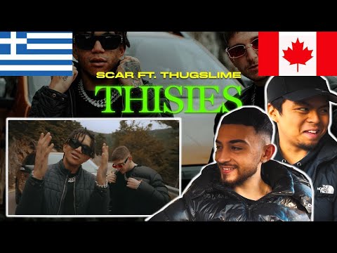 CANADIANS REACT TO GREEK TRAP - Scar ft. Thug Slime - Thisies - Official Music Video