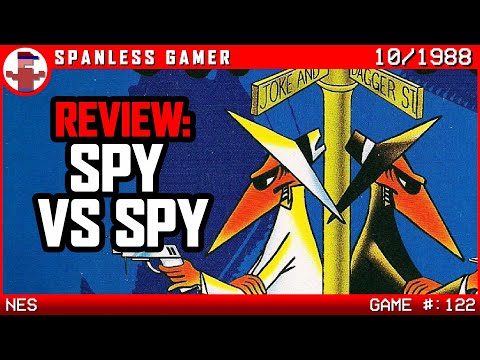 Spy vs Spy sets a booby-trap on your NES