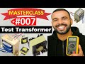 007 Electronic Components How To Check Transformer Using Multimeter Transformer Test