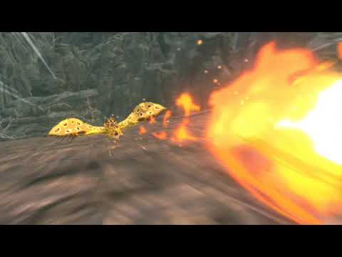MHST2 - Gold Rathian Kinship Attack (Scorching Slice)