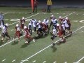 Chase Smith #16 Red Jersey QB/S/LB 163 yds/13 Carries VS #1 Team Reed City