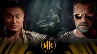 Mortal Kombat 11 - Shang Tsung Vs The Terminator (