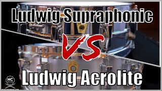Video thumbnail for Snare Comparison - Ludwig Acrolite vs Ludwig Supraphonic by Nick Costa