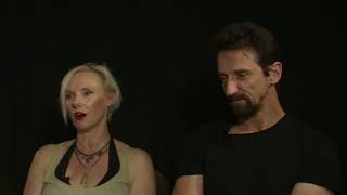 Joy Harrison & Michael Boucherie about scripts, English language, making movies and bribing buil
