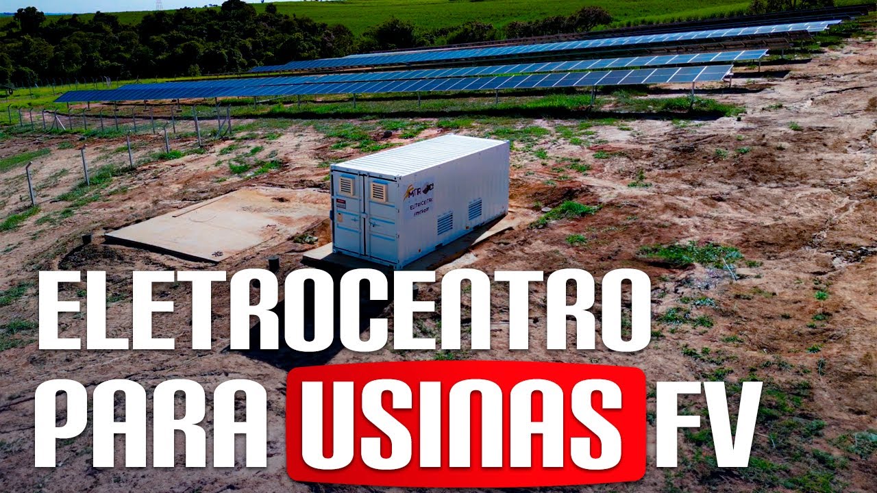 Como é feito um eletrocentro de uma usina solar? #CircuitoSolar