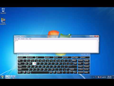Disable Keyboard Buttons and Mouse Clicks Software