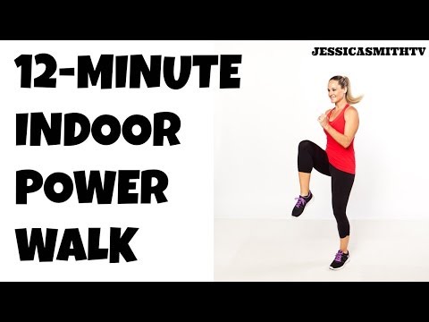 12-Minute Fat Burning Power Walk Home Workout