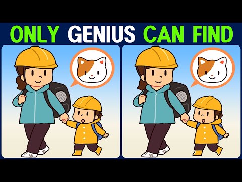 Brain exercise quiz! Find the difference │ Good for brain activation!