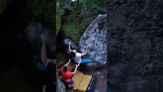 Video thumbnail of Burning Babylon, 7a. Magic Wood