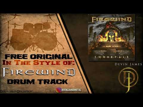 🥁 Firewind Style Drum Track 156 BPM | FREE DOWNLOAD