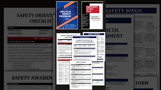 Workplace Safety Template Bundle | 30+ Employee Safety Tools