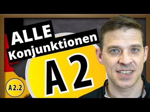 All A2 German Conjunctions | Examples and Positioning