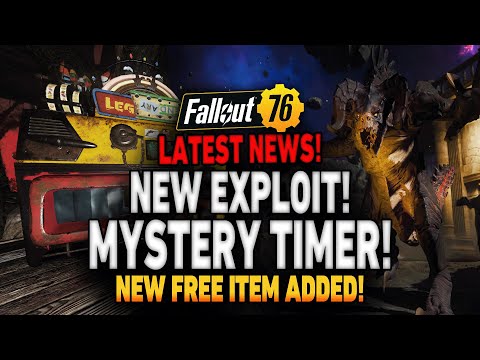 New Fallout 76 Exploit Found, Mystery Timer Revealed & Update Announced!