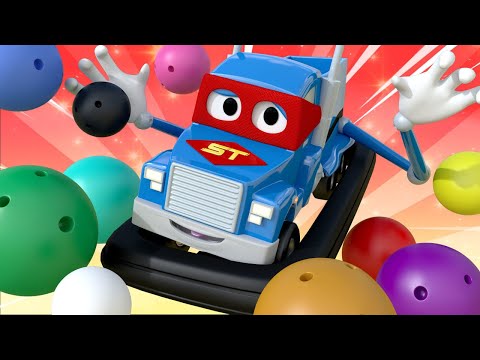 Super Kamion Carl u Auto Gradu 🚚 ⍟  Kamion sa Branikom! - Crtani sa kamionima za djecu