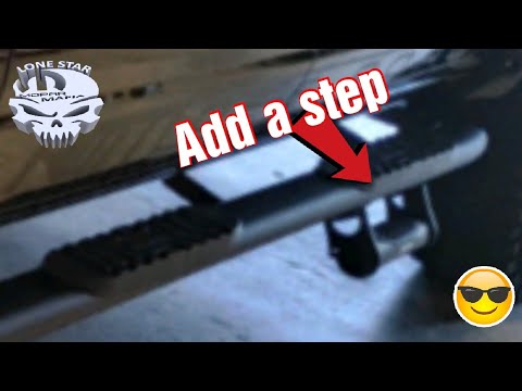 Add a step to your running board/nurf bar.