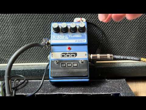 DOD Stereo Turbo Chorus FX67 1988 - 1990 - Blue image 4