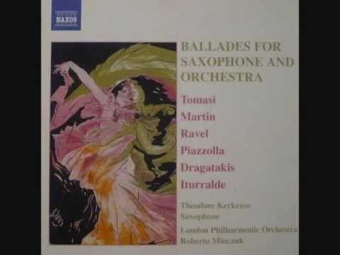 Astor Piazzolla - Tango Suite for Saxophone and Orchestra - Oblivion