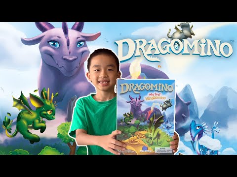 Dragomino Unboxing and Review | My First Kingdomino by Blue Orange Games