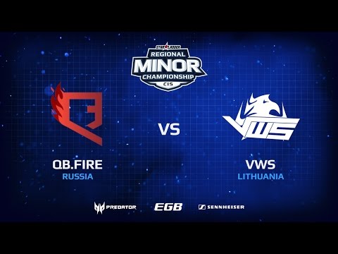 [EN] VwS vs Quantum Bellator Fire, train, StarLadder Regional Minor Championship CIS