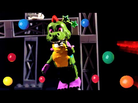 Gregory DESTROYS Monty Stop Motion [FNaF | Five Nights at Freddys Security Breach Montegomery Gator]