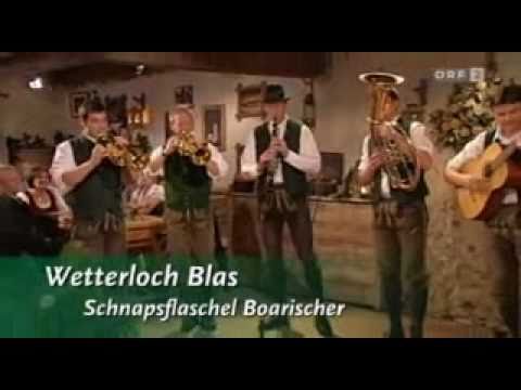 Wetterloch Blas - Schnapsflaschel Boarischer