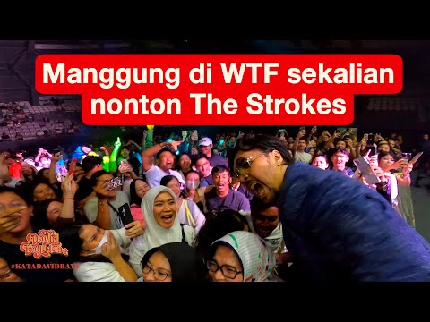 PERFORMING AT WTF AND WATCHING THE STROKES | #KATADAVIDBAYU | #KDB04