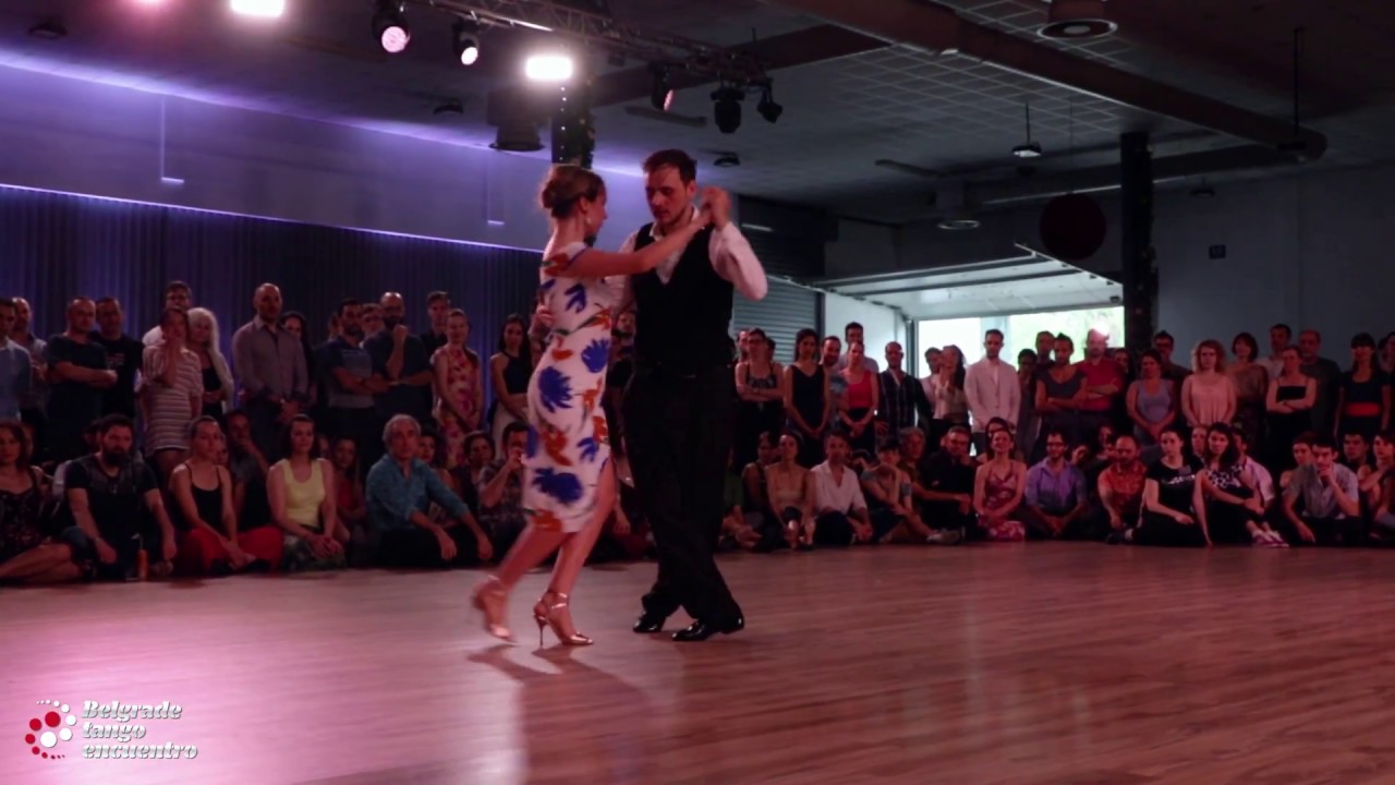 Tim Dany y Kira Makarova at Daily Milonga @Belgrade Tango Encuentro 2018 2/3