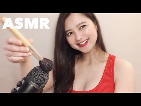 ASMR Quét nhẹ cọ lên microphone Brushing the microphone | QN CHANNEL