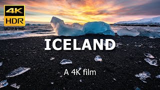 Iceland 4K - Relaxation Film with Captivating Landscapes and Calming Music