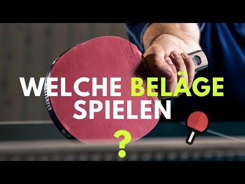 Welchen Tischtennis Belag soll ich spielen? - Top Tipps