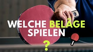 Welchen Tischtennis Belag soll ich spielen? - Top Tipps