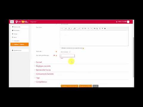 Tutoriel WIKI individuel dans Moodle