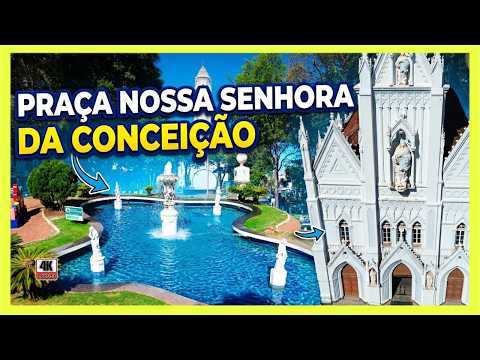FRANCA SP - Conheça a Praça da Matriz o Cartão Postal da cidade (4k)