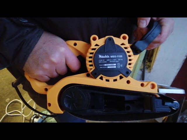 Шлифмашина ленточная Mächtz MBS-1100 в магазине Machtz