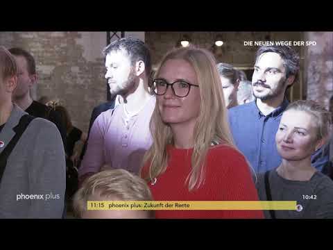 "Die neuen Wege der SPD" - phoenix plus vom 13.11.18