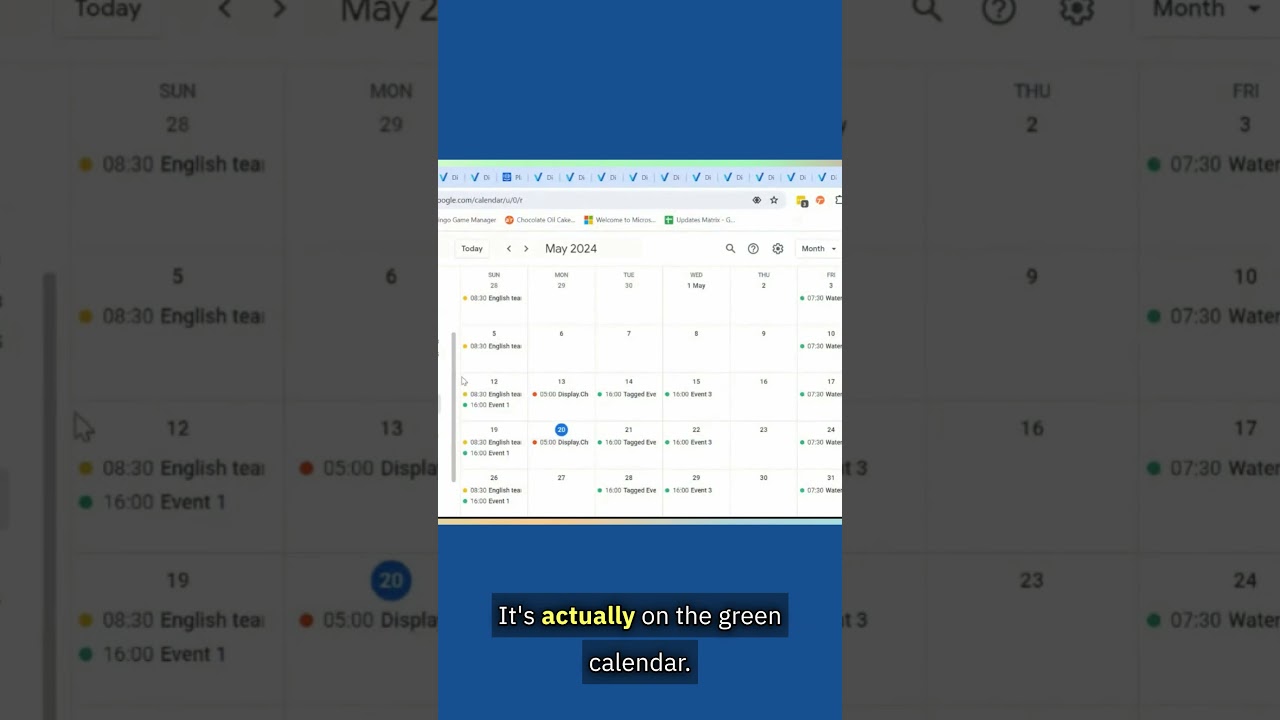 Customize Your Google Calendar: Event Colors vs Calendar Colors
