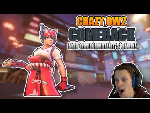 Overwatch 2 - INSANE Lijiang Tower Comeback (Kiriko POV)
