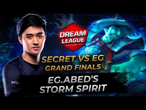 EG.Abed plays Storm Spirit - Dota 2 Replay Full Gameplay