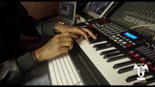 Slim Hood Making A Beat (Platinum Plus Recording Studio)