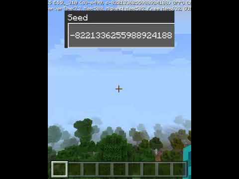 Minecraft Seed That Spawns YOU Near A Big Ruined Portal!!! #minecraft #short #youtubeshort