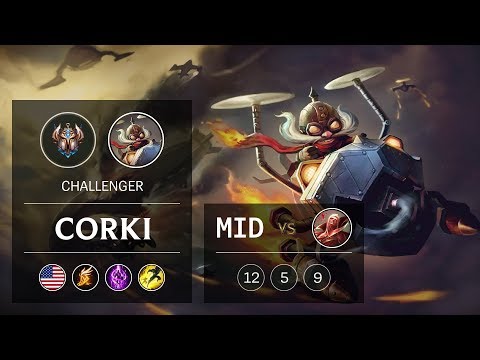 Corki Mid vs Vladimir - NA Challenger Patch 9.6