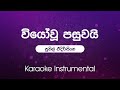 Sinhala Karaoke | Wiyo Wu Pasuwai( වියෝ වූ පසුවයි) - Sunil Edirisinghe | Instrumental without vo