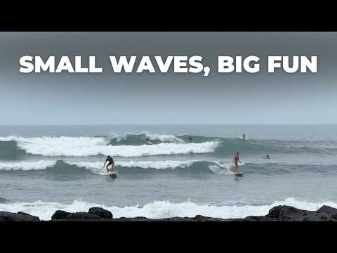 Small Waves, Long Rides | Surfing Batu Bolong Beach, Canggu