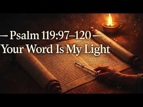 Psalm 119:97–120     ---    Oh, How I Love Your Torah— Light and Wisdom for the Path