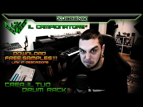 Crea il tuo Drum Rack in Ableton Live !  (il Campionatore/Simpler Tutorial)  + DOWnLOAD SAMPLE PACK!