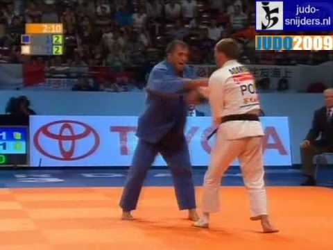 Judo 2009 Rotterdam: Sezer Huysuz (TUR) - Tomasz Adamiec (POL) [-73kg].