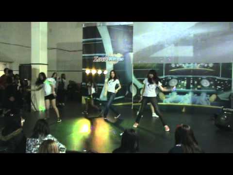 [K-pop dance cover] Black Diamond no Anime Friends 2012 (5dolls - Like this like that)