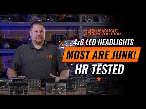 MOST 4X6 HEADLIGHTS ARE JUNK!! WATCH THIS VIDEO BEFORE YOU BUY ANY 4X6 HEADLIGHTS