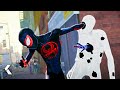Miles En La Batalla Contra La Mancha Spider Man A Través Del Spider Verso