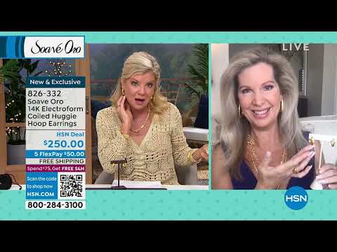HSN | Soave Oro Italian Gold Jewelry 01.06.2023 - 02 PM